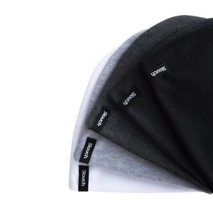 slouch monochromatic beanie bundle